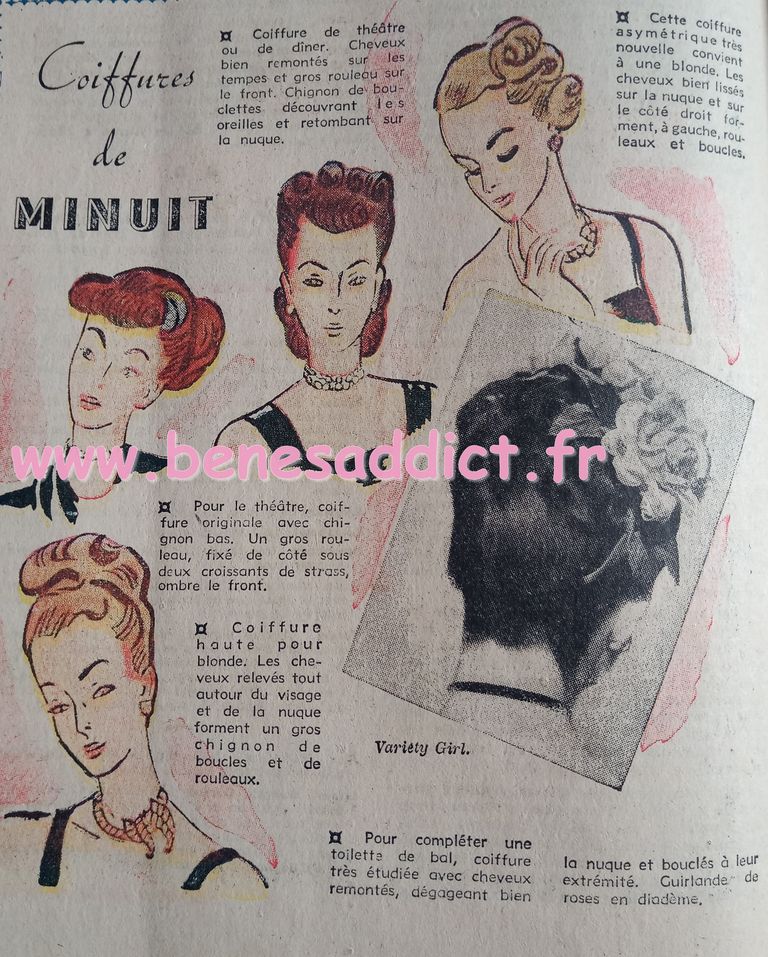 coiffure 1948