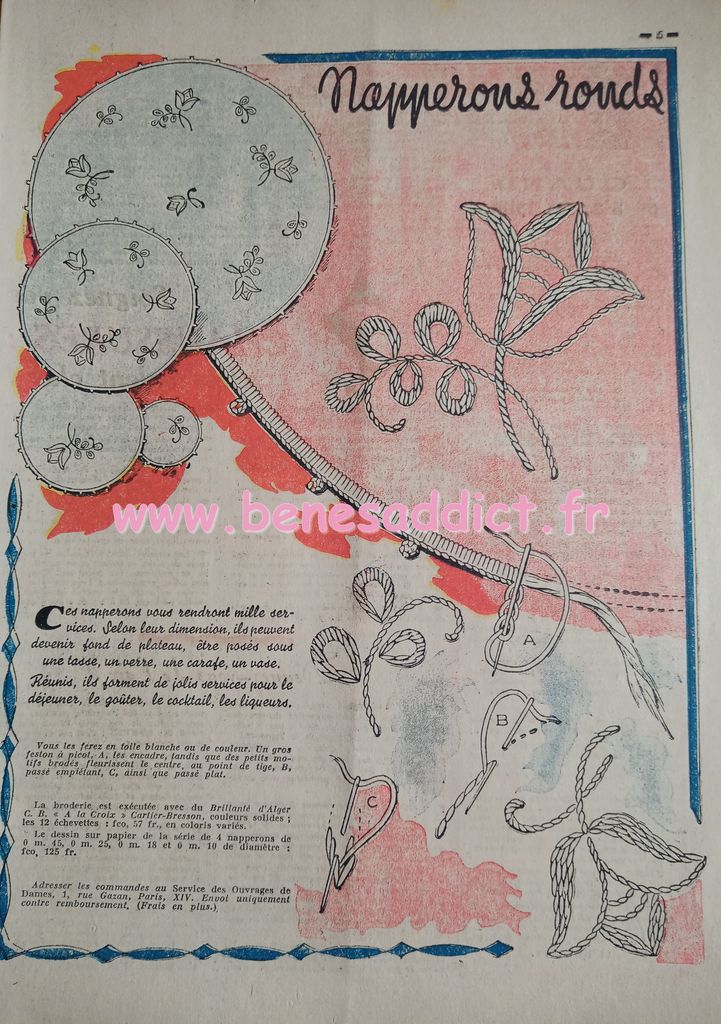 broderie ancienne explications