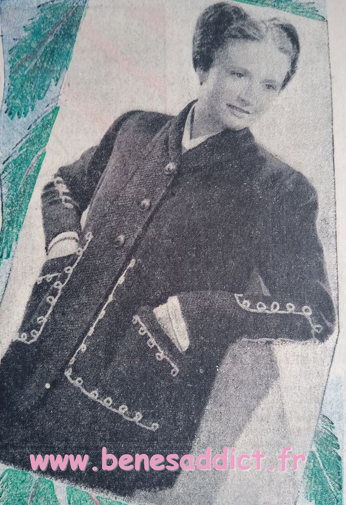 paletot tricot 1948