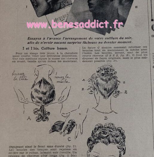 Monde d’Autrefois 1938, Mode, Tricot, Crochet, Cuisine, Tranches de Vie