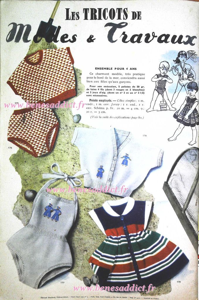 Amour du Rétro, des Années 50 avec près de 90 modèles ou patrons, couture, tricot, crochet,