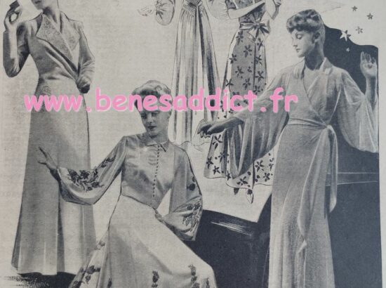 L’esprit en 1939 de La mode, de la Vie, Couture, Tricot, Crochet Recettes DIY