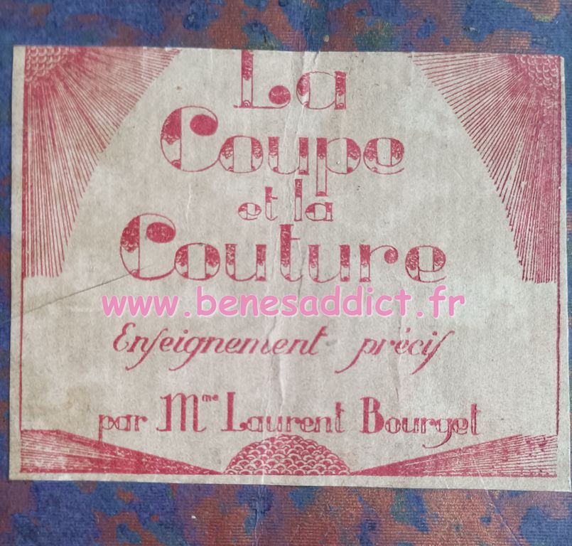 La Coupe et la Couture 1925 Enseignement Précis Un Savoir-Faire INTEMPOREL