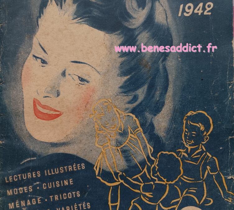 Almanach 1942 « Petit Écho de La Mode » Tricot, Couture, Cuisine, Cosméto…