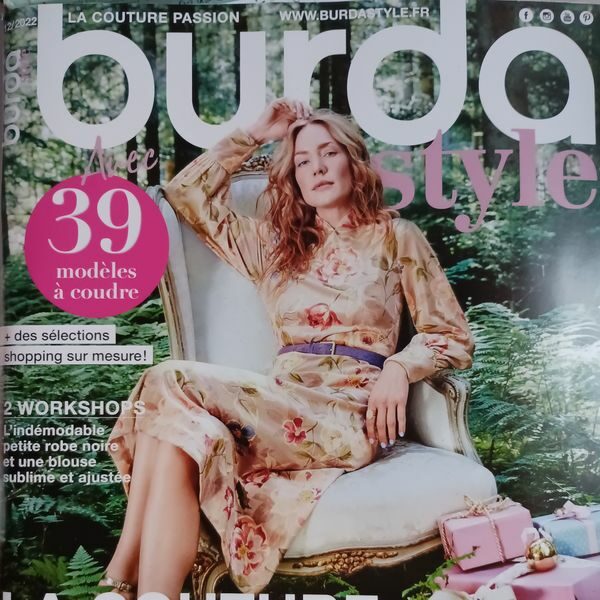 Couture Féérique avec « Burda Style 12-2022 » et 39 Modèles à Coudre