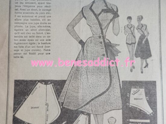 Vintage Sewing, Couture et Loisirs Créatifs des Années 50