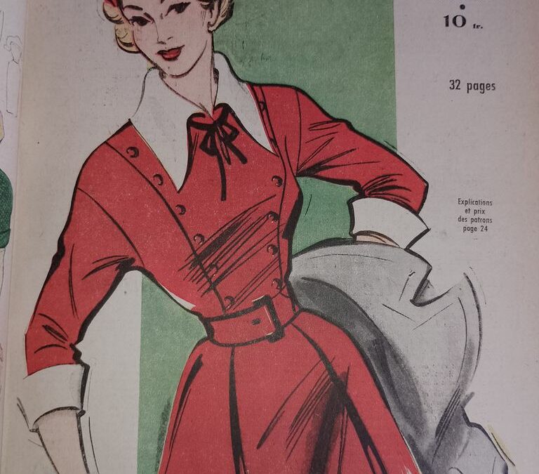 Petit Écho de la Mode 1950, Patrons GRATUITS Couture, Tricot, Recettes, Astuces