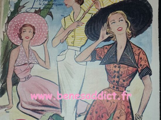 Tendance Rétro « Votre Mode 1951 » Couture, Tricot, Recettes GRATUITS