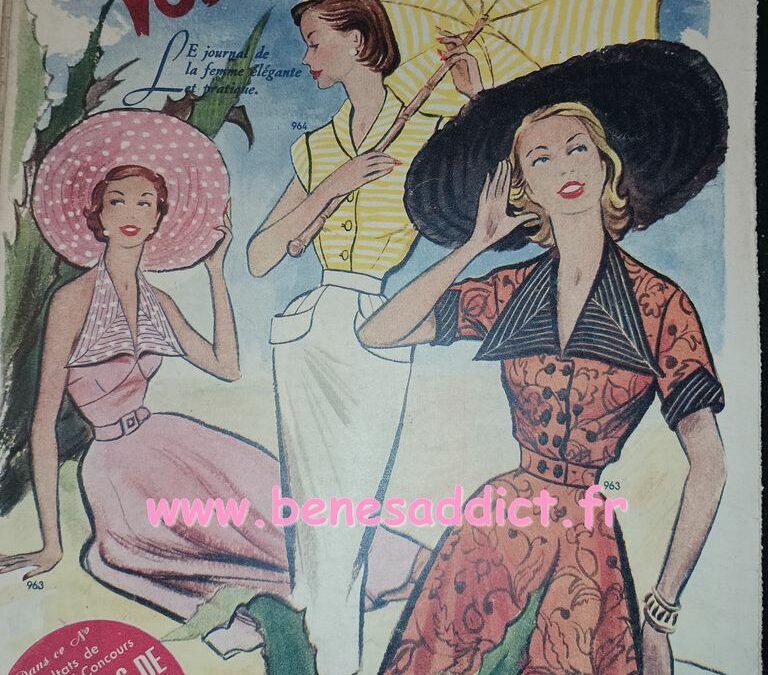 Tendance Rétro « Votre Mode 1951 » Couture, Tricot, Recettes GRATUITS
