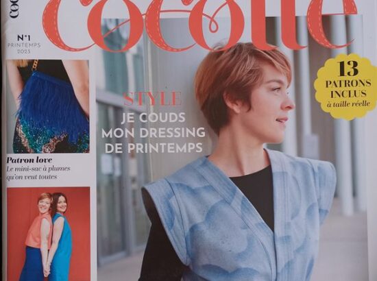 « Cocotte n° 1 » Nouvelle Revue Couture 100 % Française, avec 13 Patrons et tutos