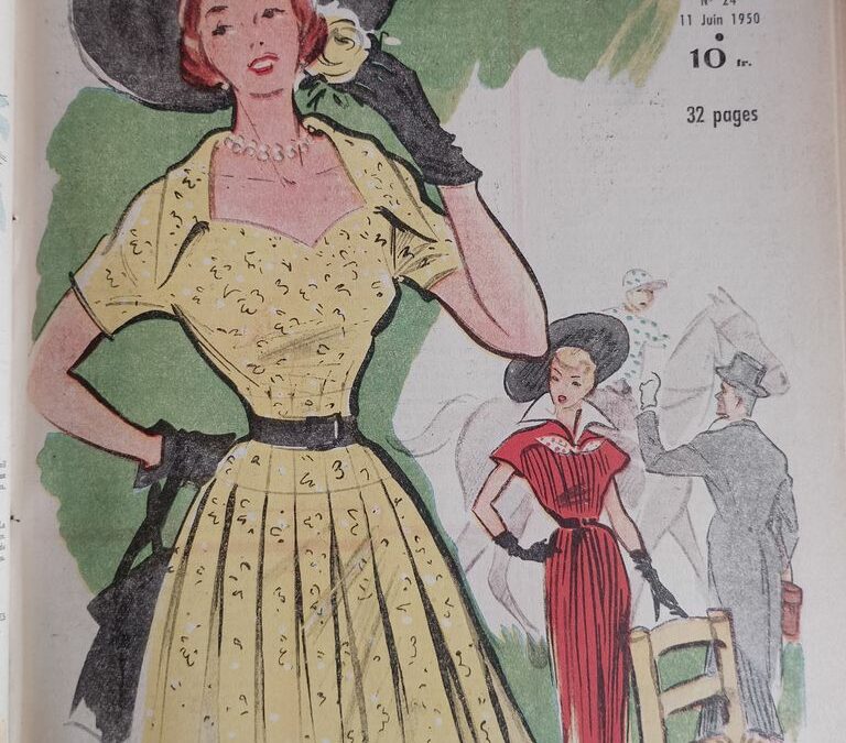 Ouvrages Vintage, Nombreux Patrons GRATUITS Couture, Tricot, Crochet 1950