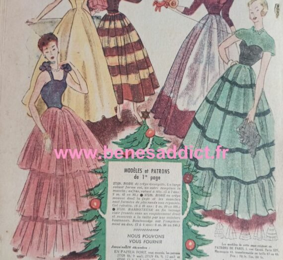 Bonjour Vintage : Partage de Patrons Couture GRATUITS et Inspirations Rétro 1949
