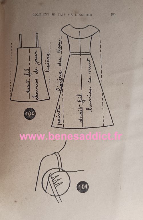 Je Couds Ma Lingerie, 1946 en Intégralité ! Points, Astuces, Comment Faire?