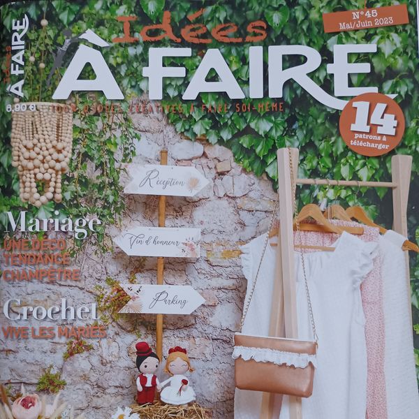 Revue « Idées à faire » n°48 Dont 10 BEAUX Modèles à Coudre