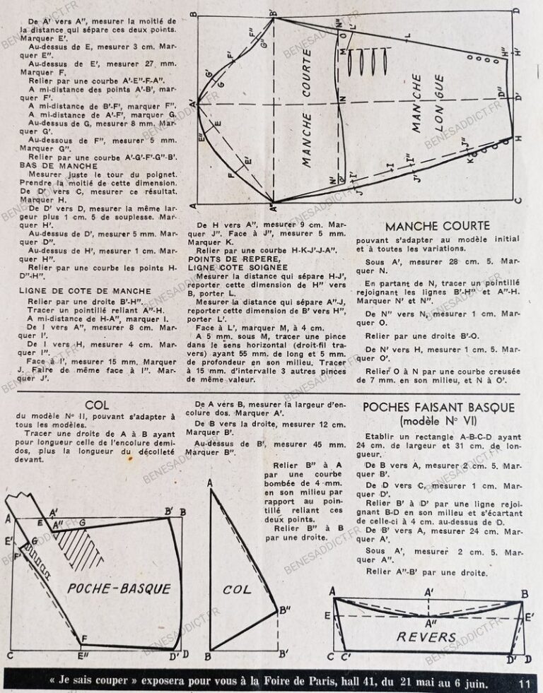 Petit Guide Pratique : Comment Redimensionner Vos Patrons De Couture Vintage - Livret Neuf