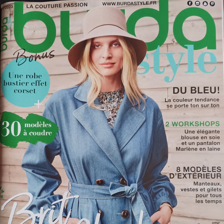 Burda Style Chic n° 11/2023 avec 30 Modèles à coudre