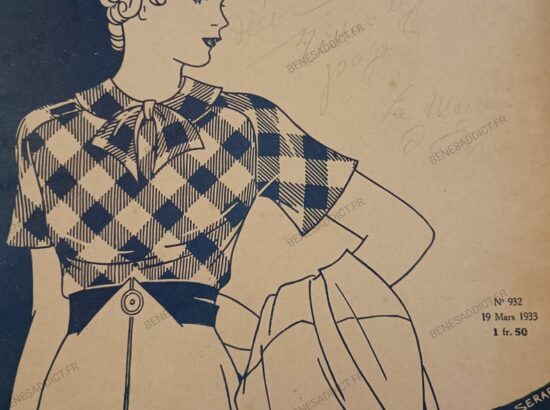 Leçons de mode Vintage Avec « Femmes de France 1933 », couture, tricot, crochet…
