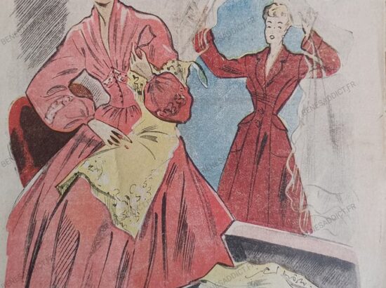 Mode d’ Antan 1949 avec Un TAS de Patrons Couture Tricot, GRATUITS