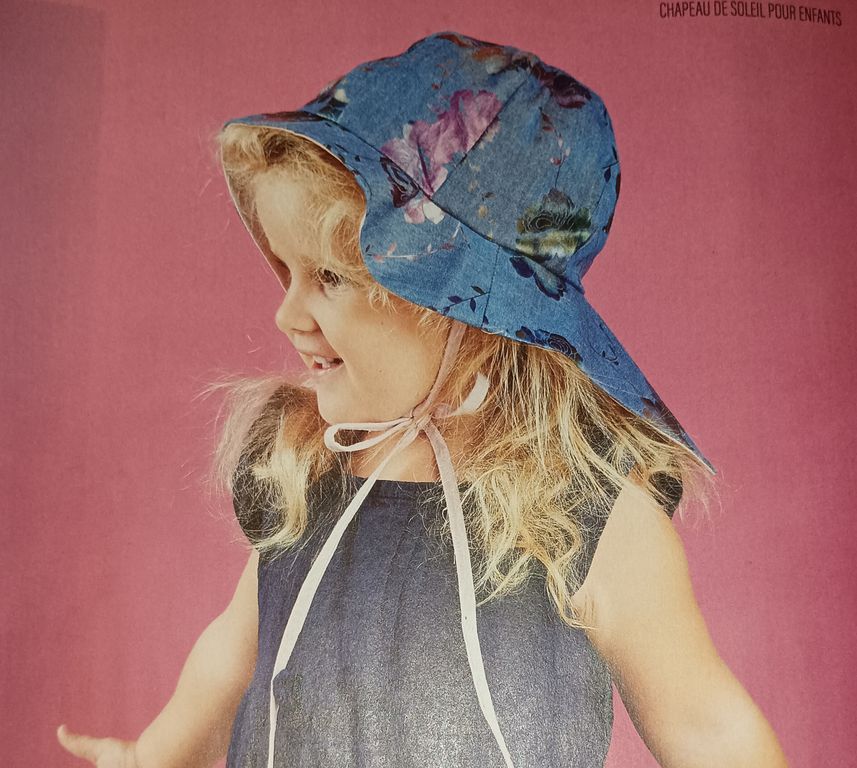Chapeau De Soleil Floral Carter's Pour Bébé Fille 3-9 Mois - Idéal Plage, été, Protection UV