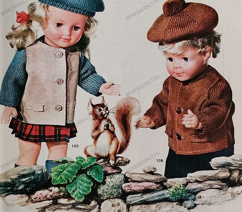 Crochet et Tricot Vintage de 1967, Morceaux Choisis de « Modes et Travaux »