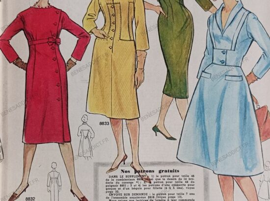Femmes D’Aujourd’hui 1958, Couture, Tricot, Crochet, Cuisine etc.