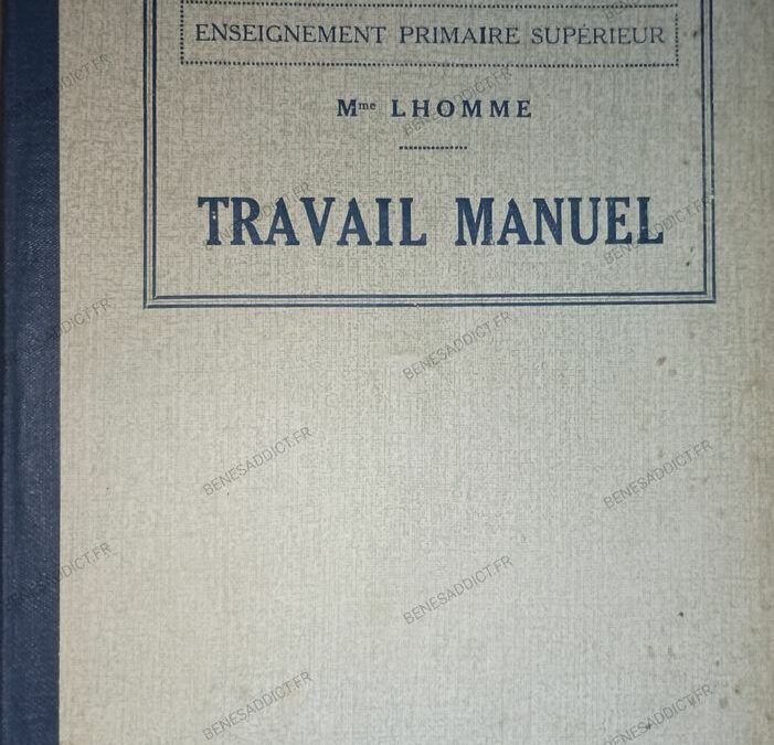 Cours de Travail Manuel 1932, Couture, Coupe, Tricot, Crochet, Broderie PDF à Télécharger