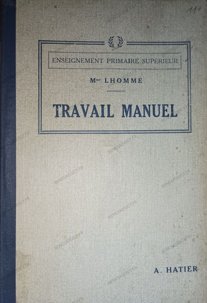 Cours de Travail Manuel 1932, Couture, Coupe, Tricot, Crochet, Broderie PDF à Télécharger