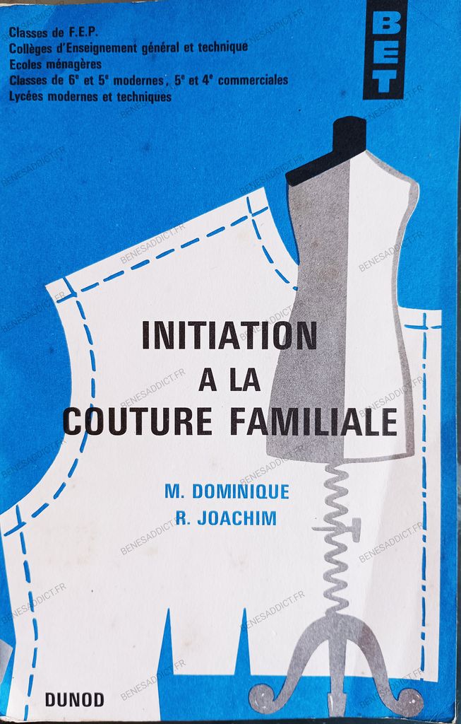 Guide Initiation à la Couture 1960 pour un Apprentissage Progressif PDF à Télécharger Gratuit